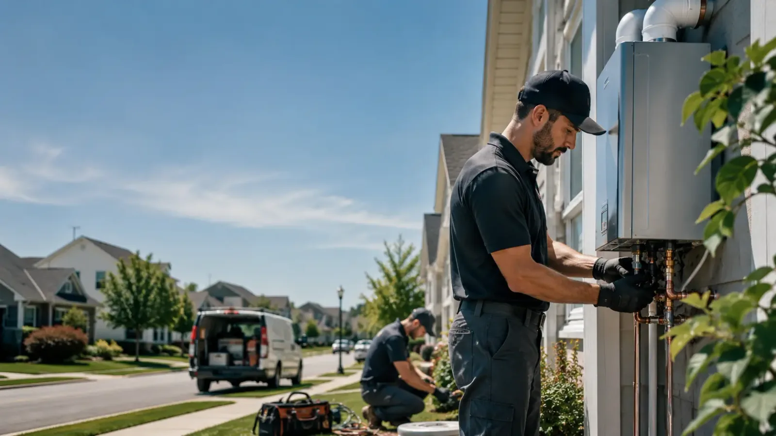 Tankless Water Heater Installation in Centerpoint, IN